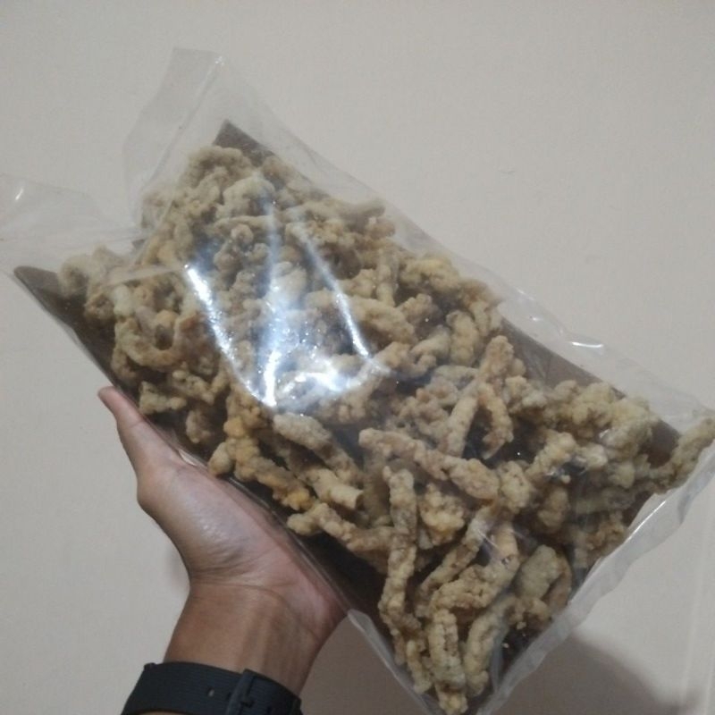 

Keripik Usus Enjong - Camilan Renyah Khas Banyuwangi 1kg