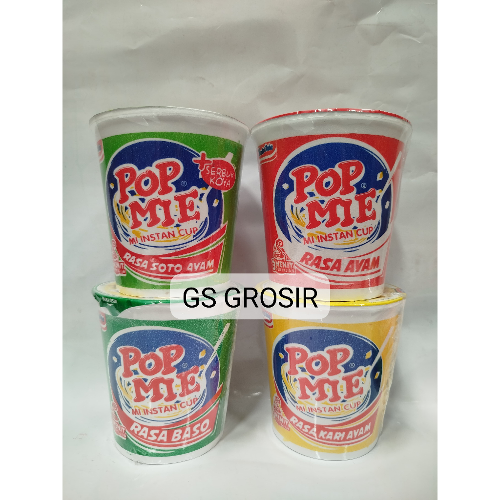 

POP MIE - MIE INSTAN CUP KUAH ALL VARIAN 75gr