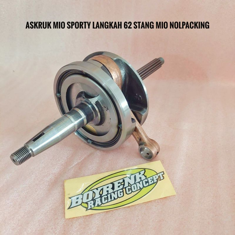 ASKRUK KUK AS MIO SPORTY 5MX LANGKAH 62 STANG MIO GESER TORSI - BOYRENK RACING CONCEPT