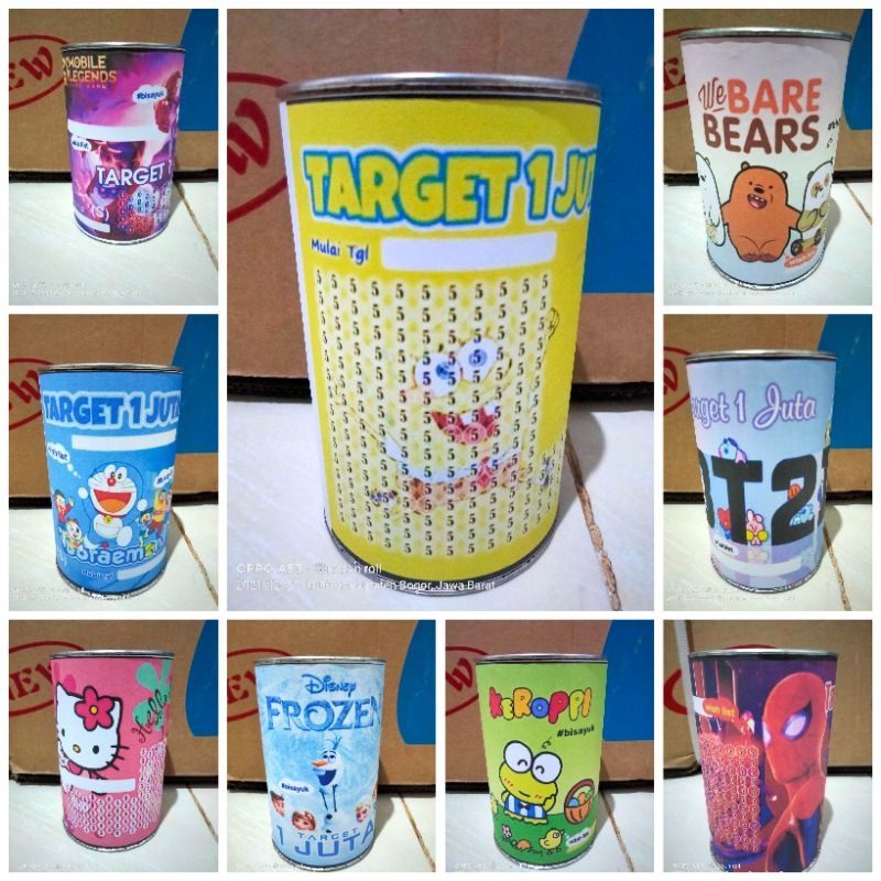 Celengan Target GET 1 JUTA perhari hanya 5 ribu