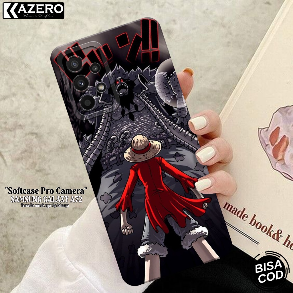 Kesing Samsung Galaxy A72 Fashion Case Anime Softcase Samsung Galaxy A72 Silikon Pro Camera Casing S