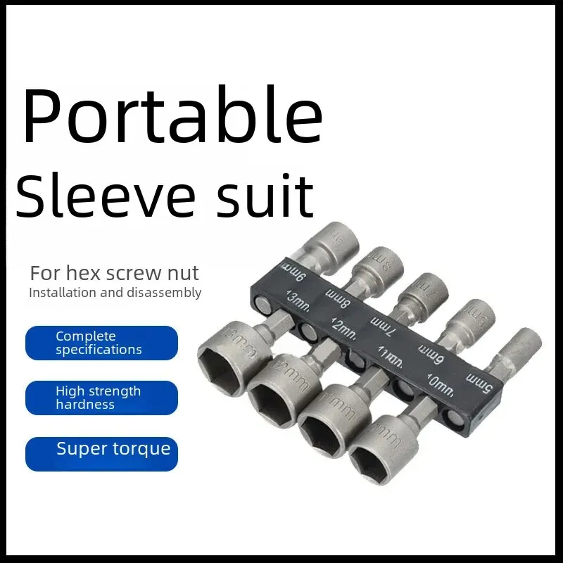 Mata Kunci Shock 5-13mm 9 PCS / Kunci Sok Set / Mata Kunci Shock Hex