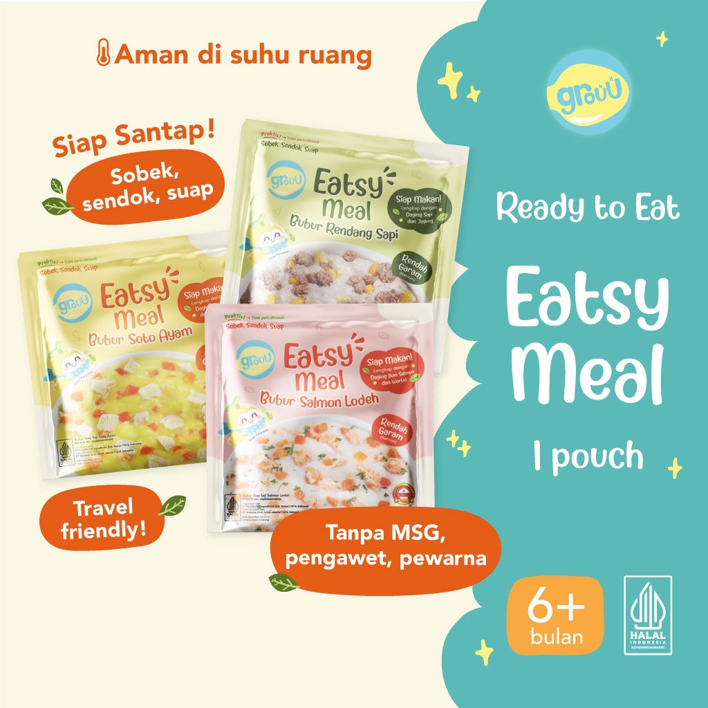 

Grouu - Eatsy Meals - Instant Baby Porridge