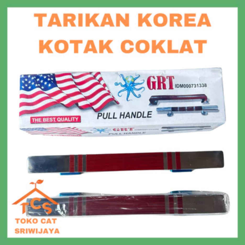 TARIKAN PEGANGAN PINTU BULAT RUMAH MINIMALIS WARNA COKLAT