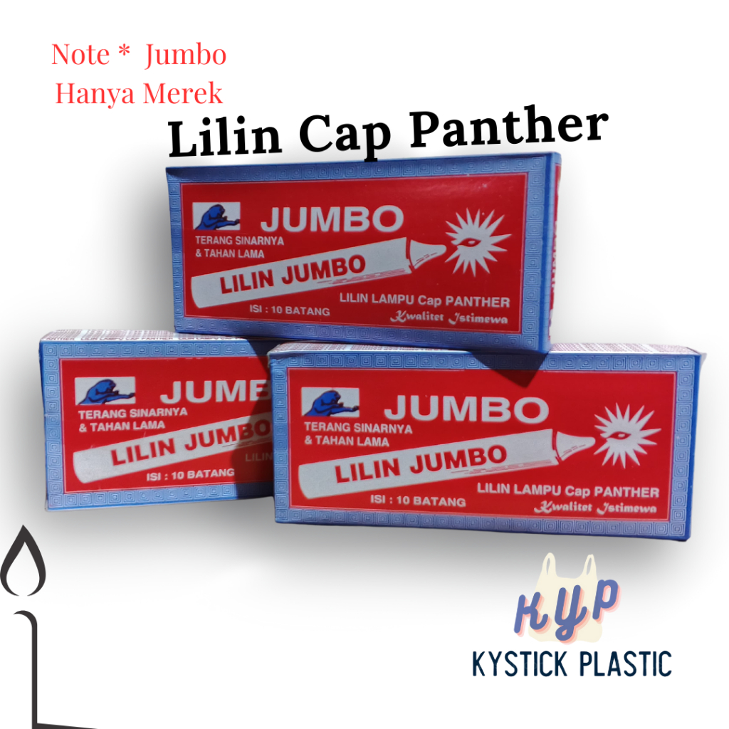 Juleashop Lilin Ramadan/Lilin Mati Lampu/Lilin Aromaterapi/Lilin Panther/ Lilin Isi 10