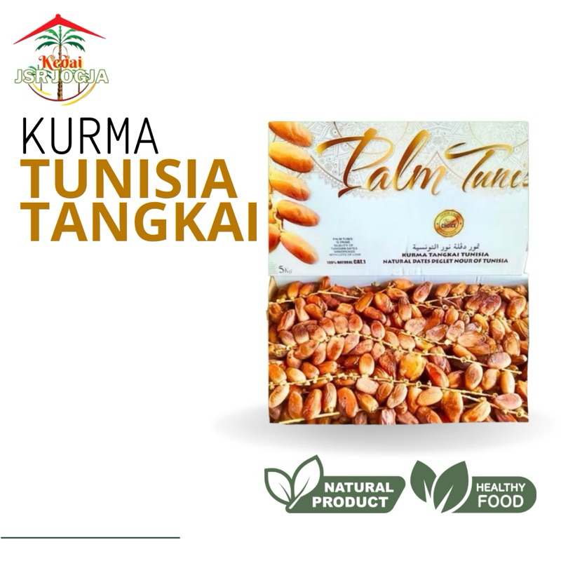 

Kurma Tunisia Tangkai 1 KG