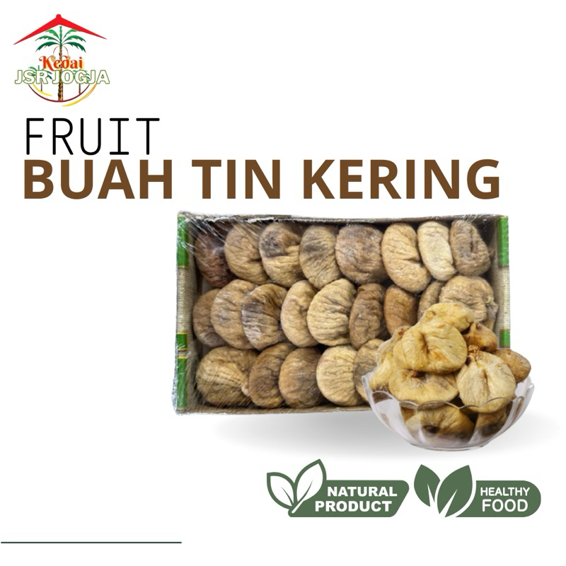 

Buah Tin Kering Dried Figs Premium 100 GR