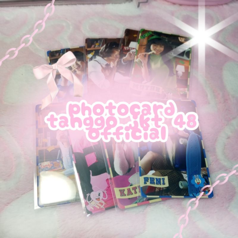 photocard official tanggo jkt48