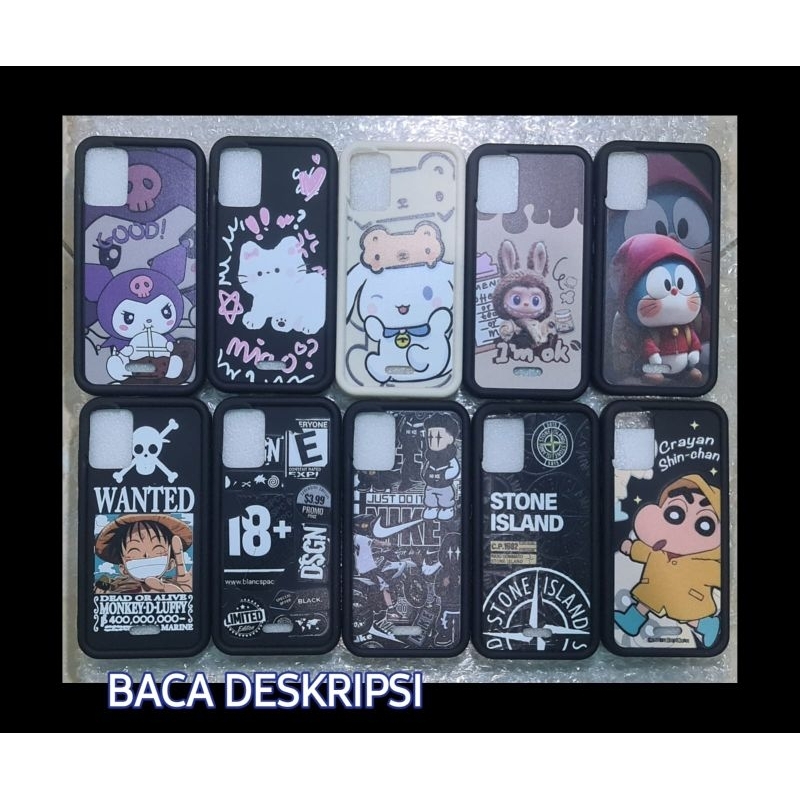 Case softcase Evercoss M60 kompatibel modifikasi soft motif