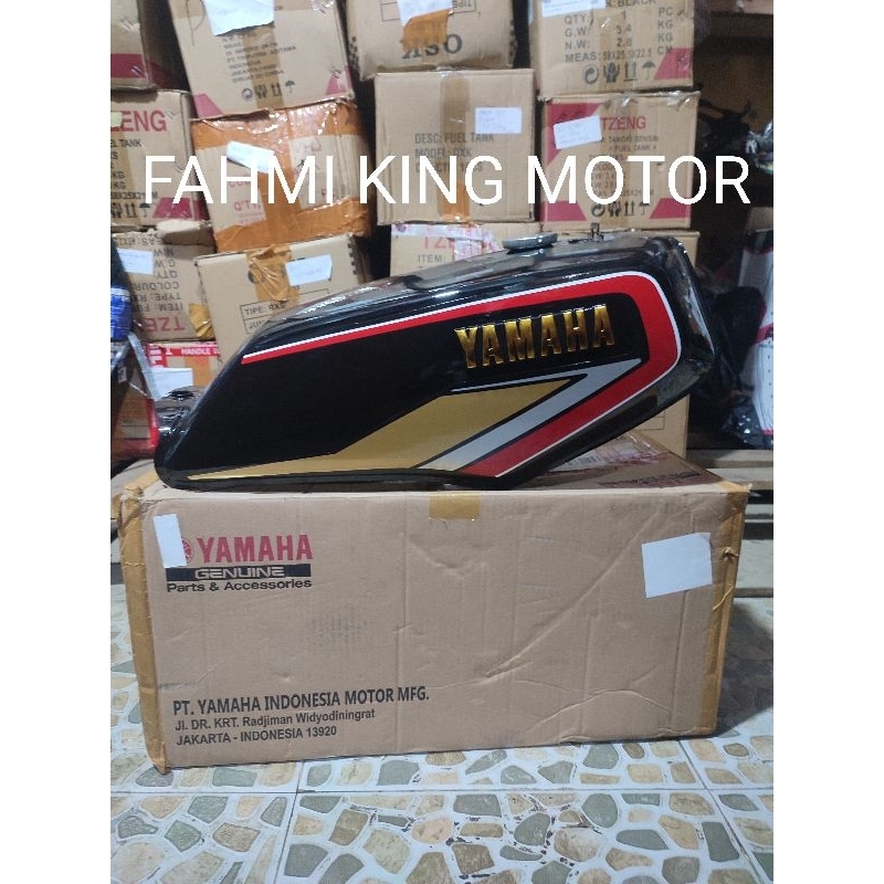 TANGKI RX KING COBRA 1992 ORIGINAL FULL SET STRIPING EMBLEM PREMIUM DI CLEAR GLOSSY SIAP PASANG