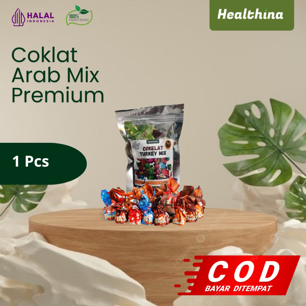 

Coklat Arab Mix Premium 1 pcs Aneka Cokelat Oleh Oleh Haji Umroh Promo Makassar