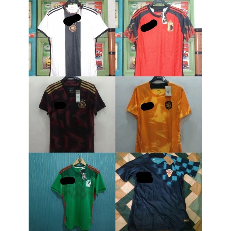 jersey negara player issue jerman belgia kroasia mexico