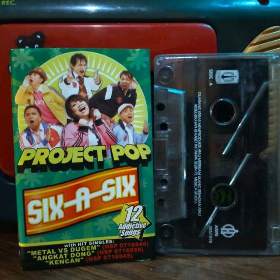 Kaset pita project pop Six-A-Six