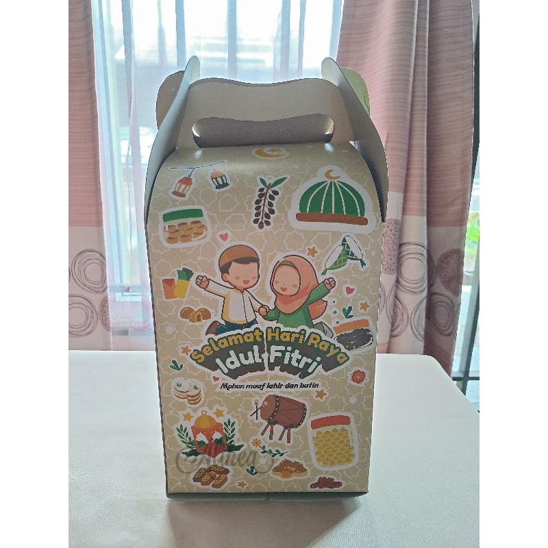 

Gable Box Idul Fitri Kotak Hampers Lebaran (5pcs)
