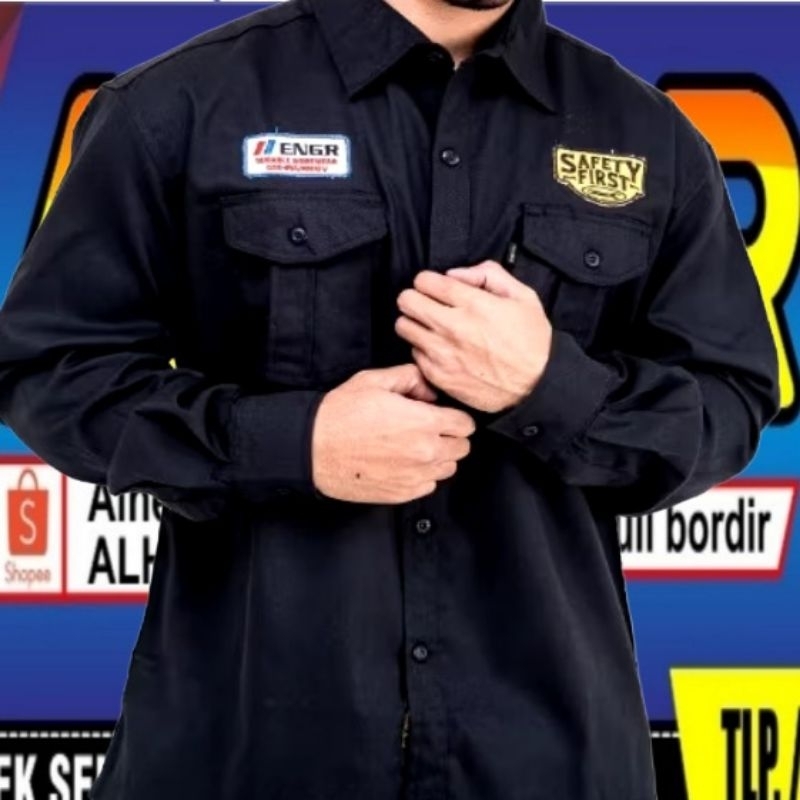 kemeja work wear baju work wear baju workwear kemeja workwear seragam work wear seragam workwear baj
