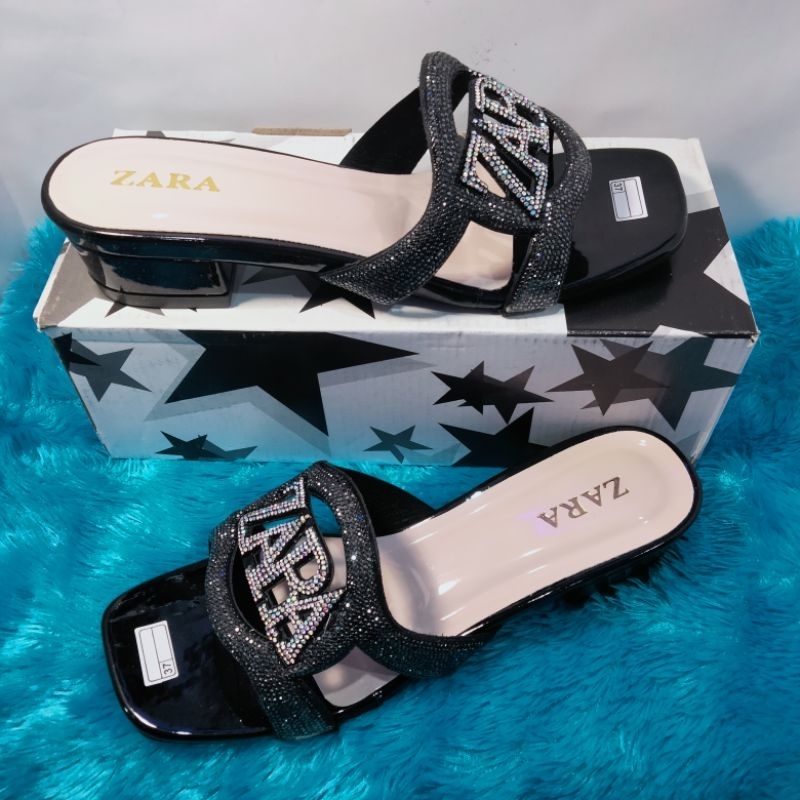 PURPLE -Sandal Wanita Heels 3 cm Sandal Wanita Hak Size 36-40