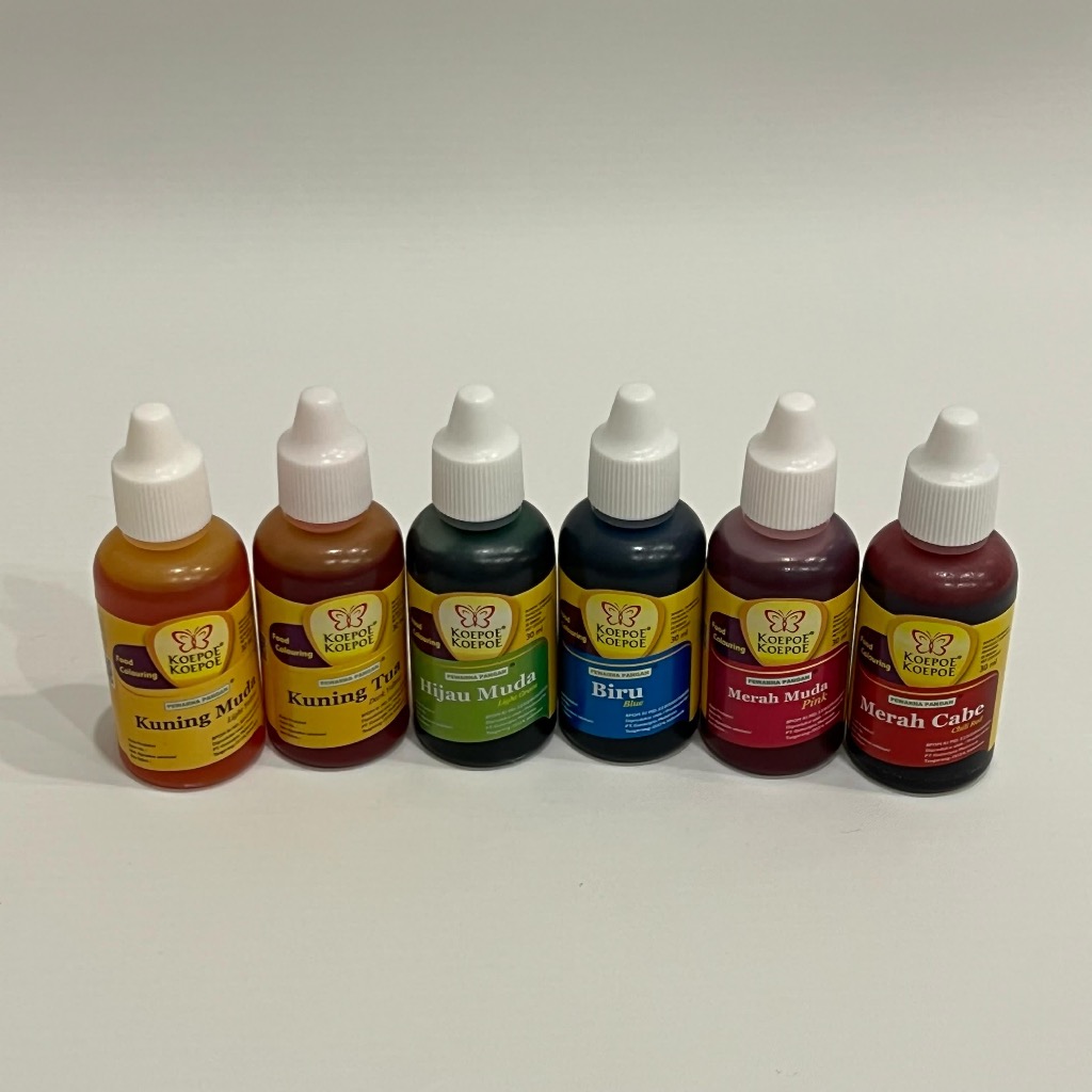 

Koepoe Koepoe | Pewarna Makanan Alami | Food Grade | 30ml