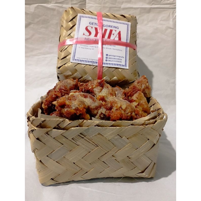 

Nycyta Home Getuk Goreng Syifa Jajanan Khas Asli Sokaraja Ditumbuk 300 Gram