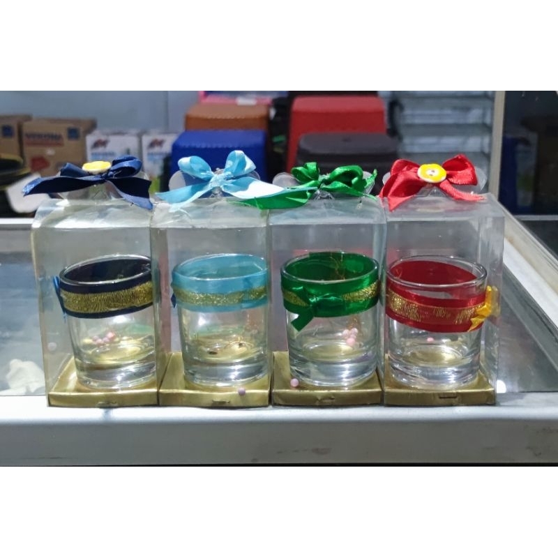 SOUVENIR PERNIKAHAN GELAS SLOKI