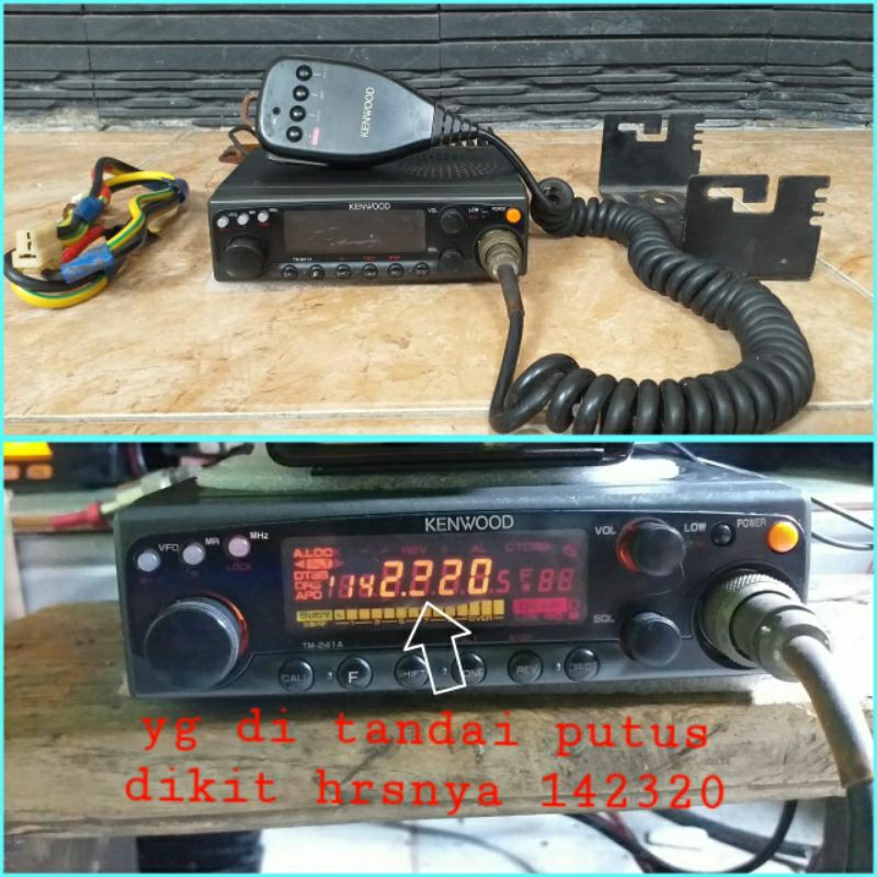 RIG KENWOOD TM-241SQ VHF ORIGINAL JAPAN