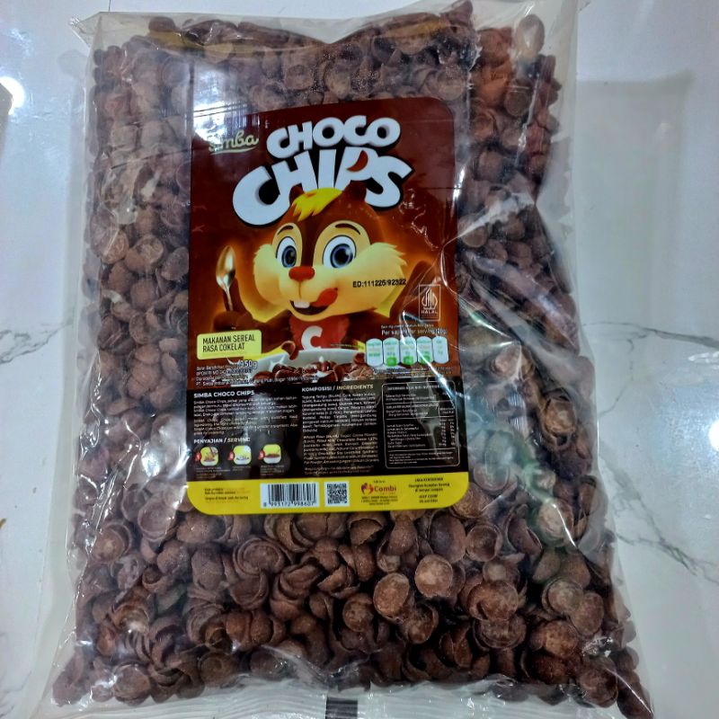 

SIMBA CHOCO CHIPS/ Makanan Sereal Rasa Coklat/ kemasan 950gr