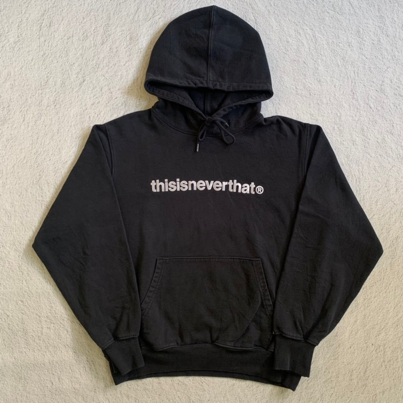 HOODIE THISISNEVERTHAT T-LOGO BLACK