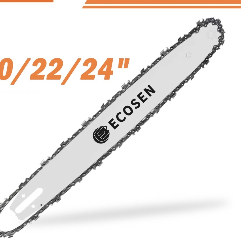 Bonus ECOSEN Guide Bar Chainsaw Blade Chainsaw Chain 325 Rantai Chainsaw 2 22 24 Inch Berlaku Untuk 