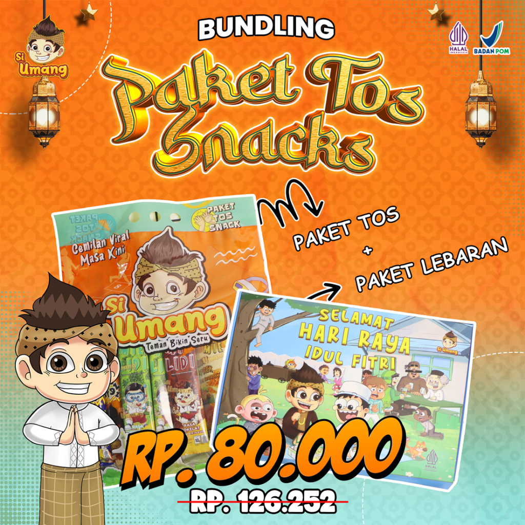 

Si Umang Bunding Paket TOS + Paket Lebaran 2025