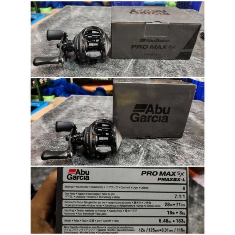 Real BC ABU GARCIA PRO MAX SX-L 8Bb