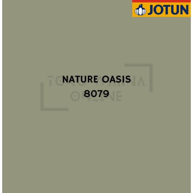 CAT TEMBOK EXTERIOR JOTUN SERIES - NATURE OASIS 8079(GALON)