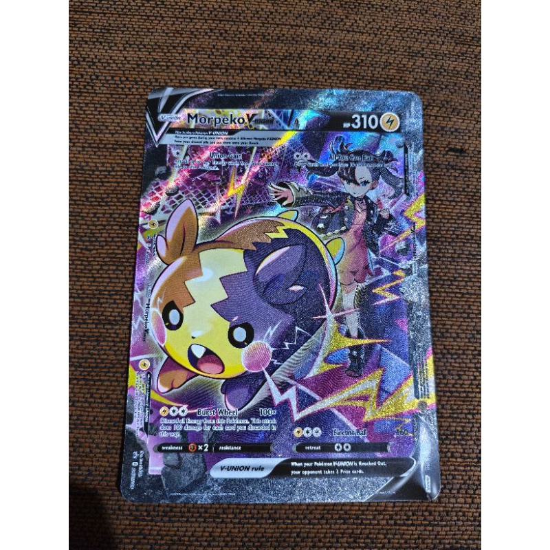 Pokemon Morpeko V Union Card