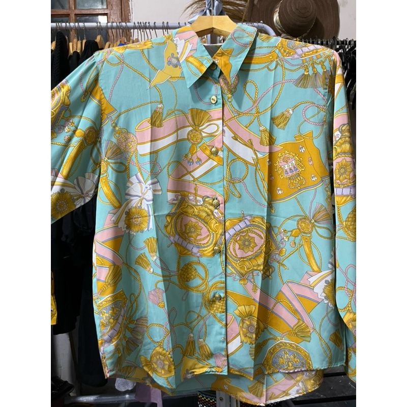 kemeja Vintage rantai