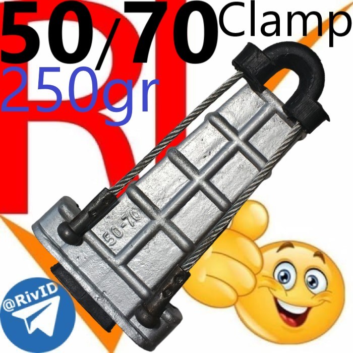 Anchoring Strength Clamp 25 50 70 95 String Klem Lidah Buaya Kabel FO Telkom PLN StringKlem