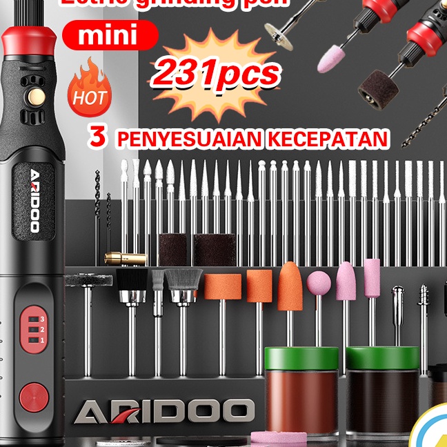 FG2 COD2Produk Bor M Grinder Set Mesin Ukir Poles Gerinda Listrik Alat Ukir Grafir Alat Ukir Kayu Al