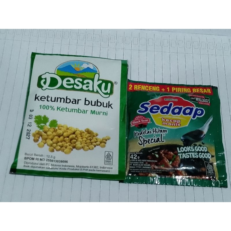 

Kecap Sedaap + Ketumbar Bubuk Paket 1J (TRB45)