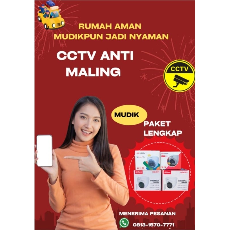 GROSIR CCTV 2MP -8MP GRATIS PEMASANGAN