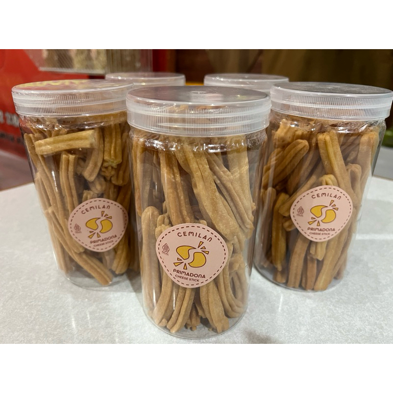 

Cemilan Primadona (Churros kering & cheesstick coklat) renyah dan garing