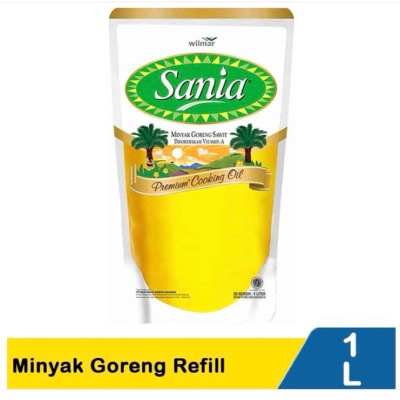 

Minyak Goreng Sania Pouch 1liter