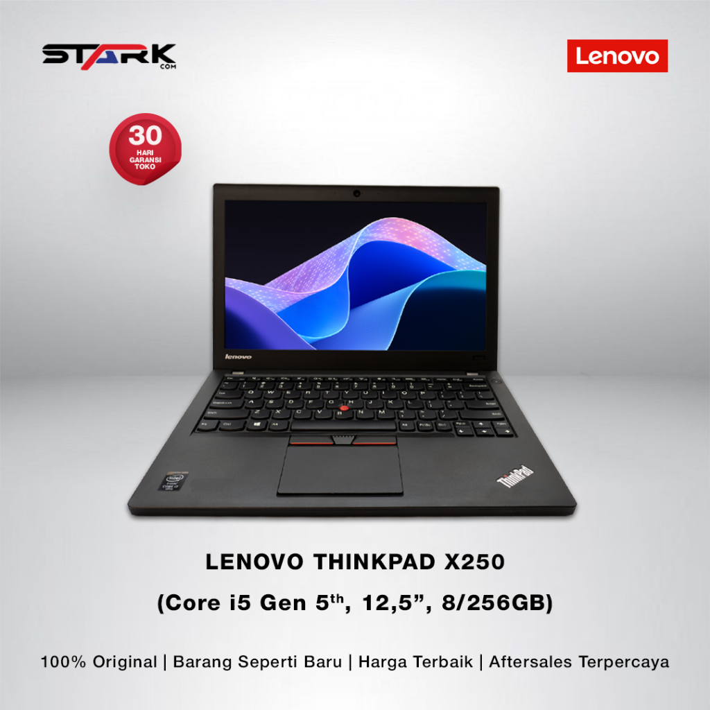 Laptop Lenovo Thinkpad X250 Intel Core i5 5300U Gen5 Ram 8GB Ssd 128GB