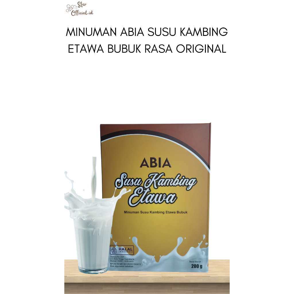 

ABIA Susu Kambing Etawa Menyehatkan tubuh