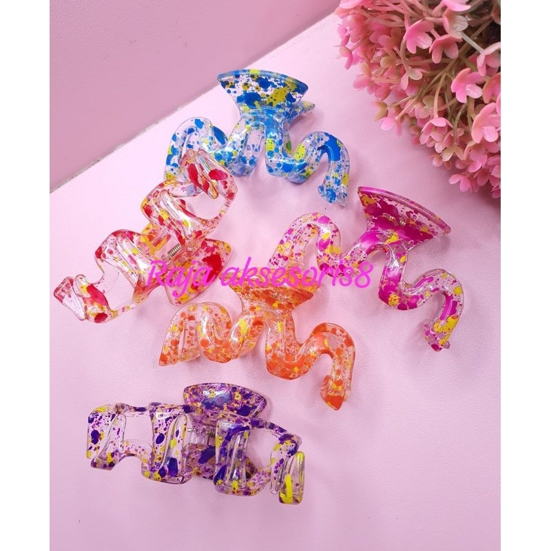 JEDAI MOTIF W BENING TOTOL / JEDAI RAMBUT KOREA MOTIF W CORAK TOTOL