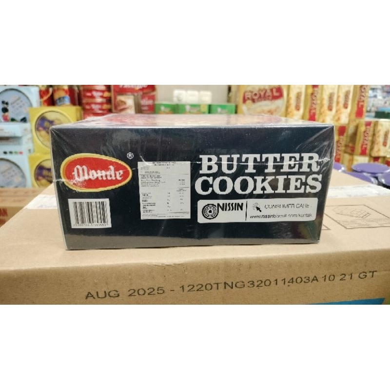 

monde butter cookies 454gr