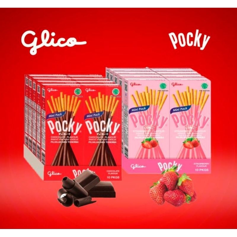 

Pocky mini isi 10box