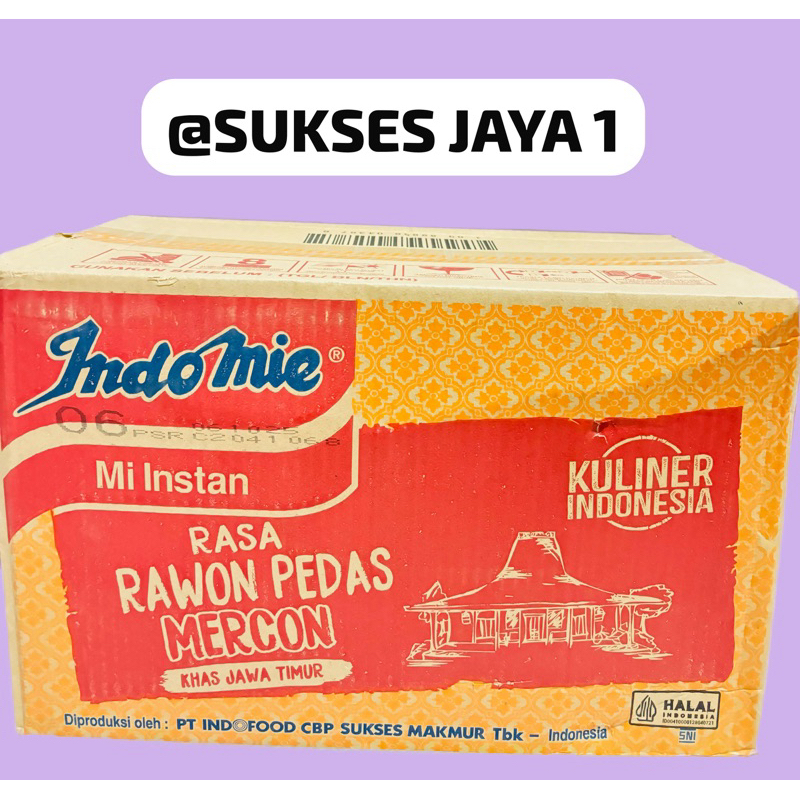 

[1 DUS ISI 40 BUNGKUS] INDOMIE RAWON PEDAS MERCON