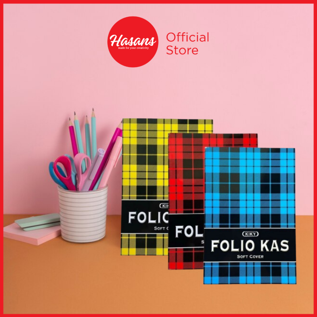 

Kiky Buku Folio Kas 80 Sc / Buku Kas Soft Cover / Buku Catatan / Kiky Bk. Folio Kas 80 Sc