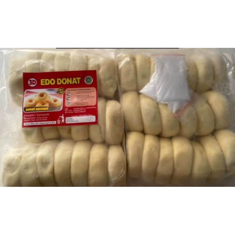 

3D Donat kentang / Isi 20pcs