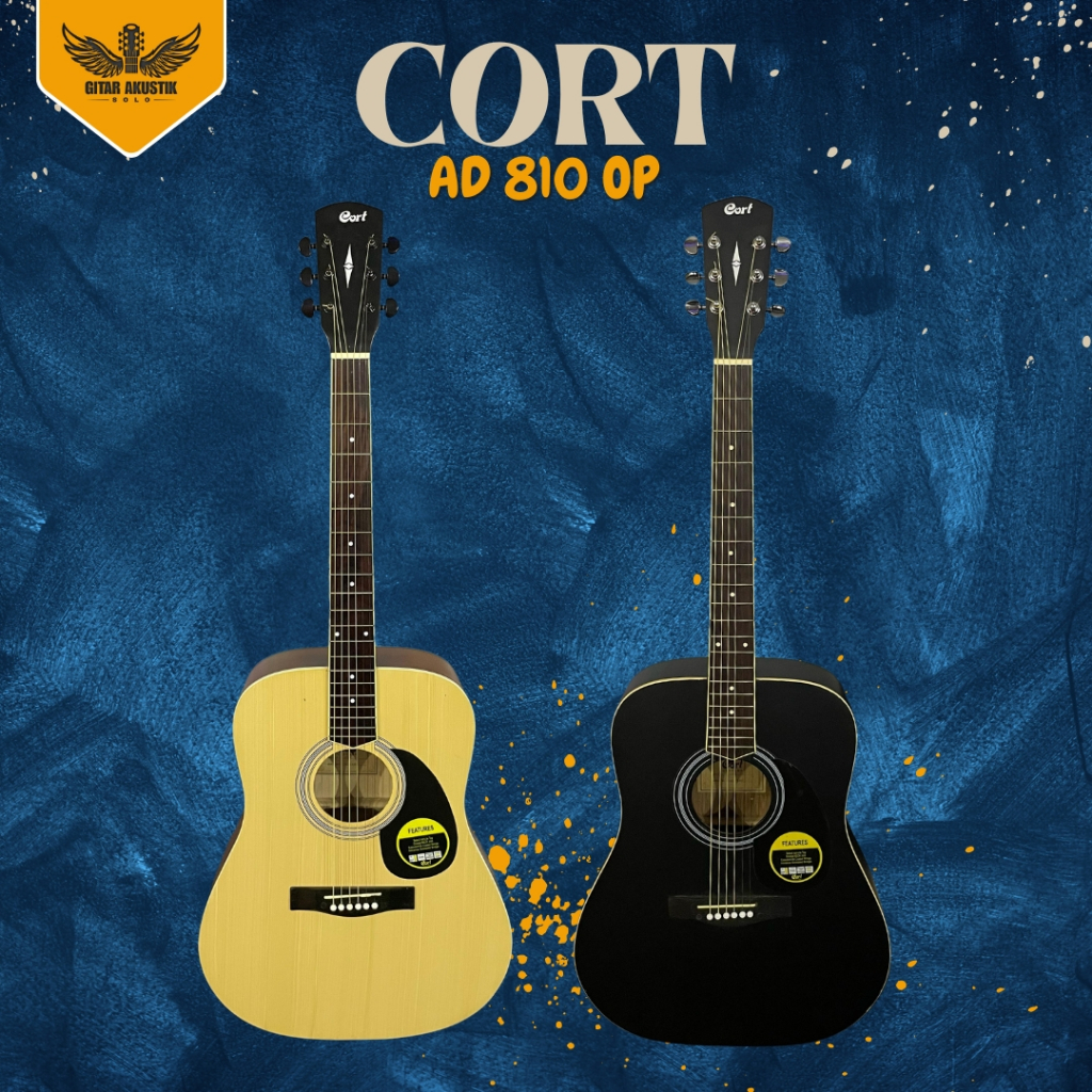 Gitar Akustik Cort AD 810 Original Custom