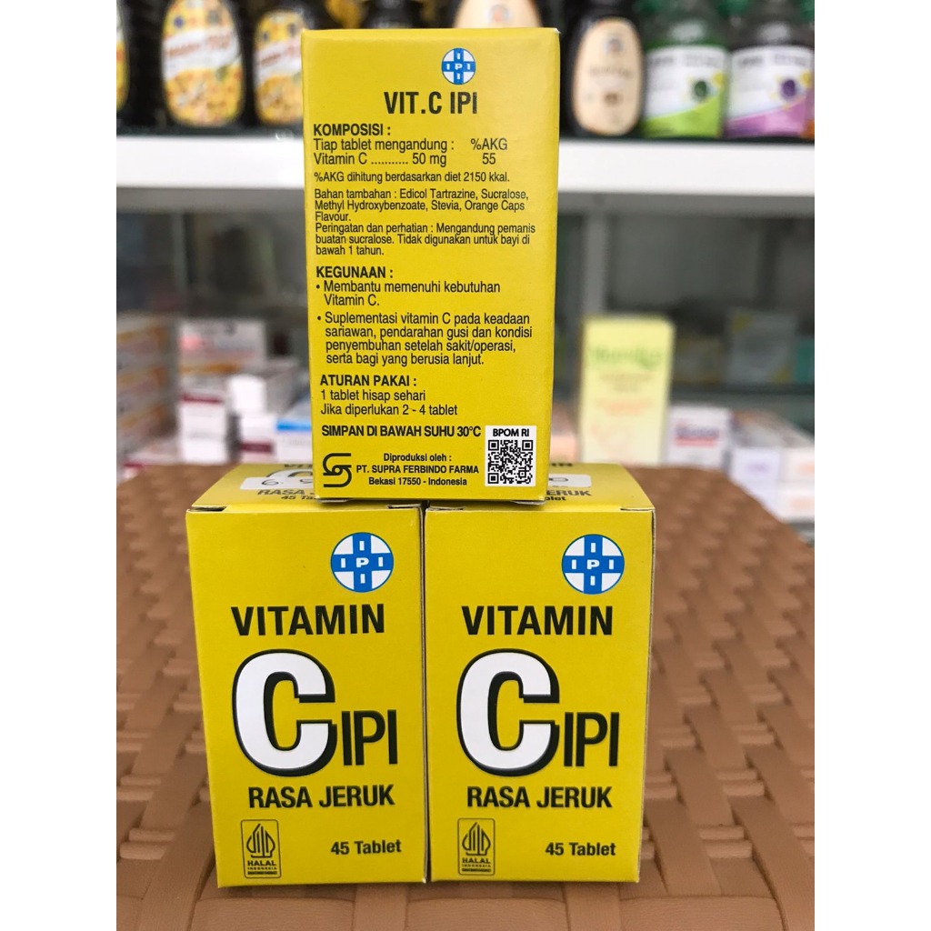 Ipi Vitamin C - Rasa Jeruk