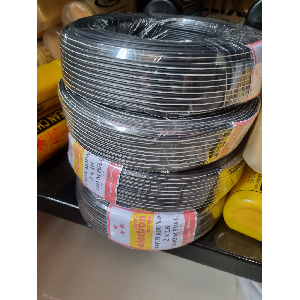 1 Roll 100 Meter Kabel Listrik Tembaga Cabang 2