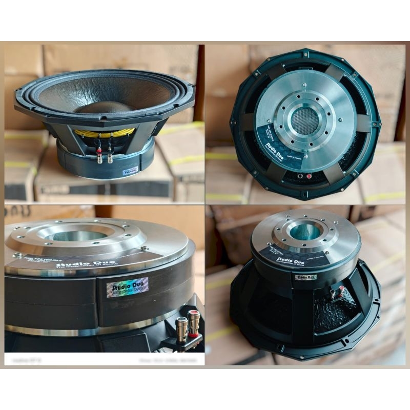 speaker 18 inch double magnet merk studio duo pro 185 double